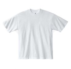 画像1: Los Angeles Apparel Garment Dye 6.5oz S/S Tee White ロサンゼルス アパレル (1)