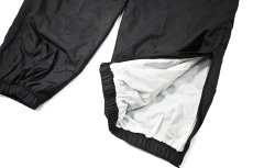 画像3: Deadstock Nike Nylon Track Pants Black (3)