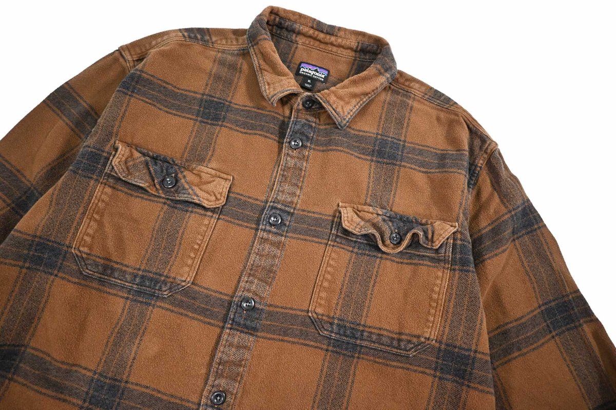 画像2: Used patagonia Fjord Flannel Shirt パタゴニア (2)