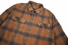 画像2: Used patagonia Fjord Flannel Shirt パタゴニア (2)