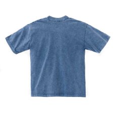 画像2: Los Angeles Apparel Mineral Wash 6.5oz S/S Tee Indigo ロサンゼルス アパレル (2)