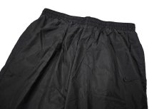 画像4: Deadstock Nike Nylon Track Pants Black (4)