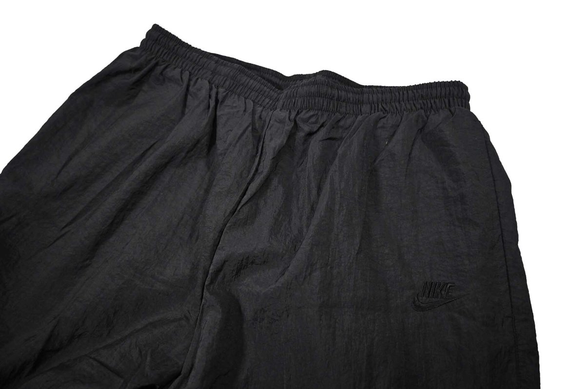 画像2: Deadstock Nike Nylon Track Pants Black (2)