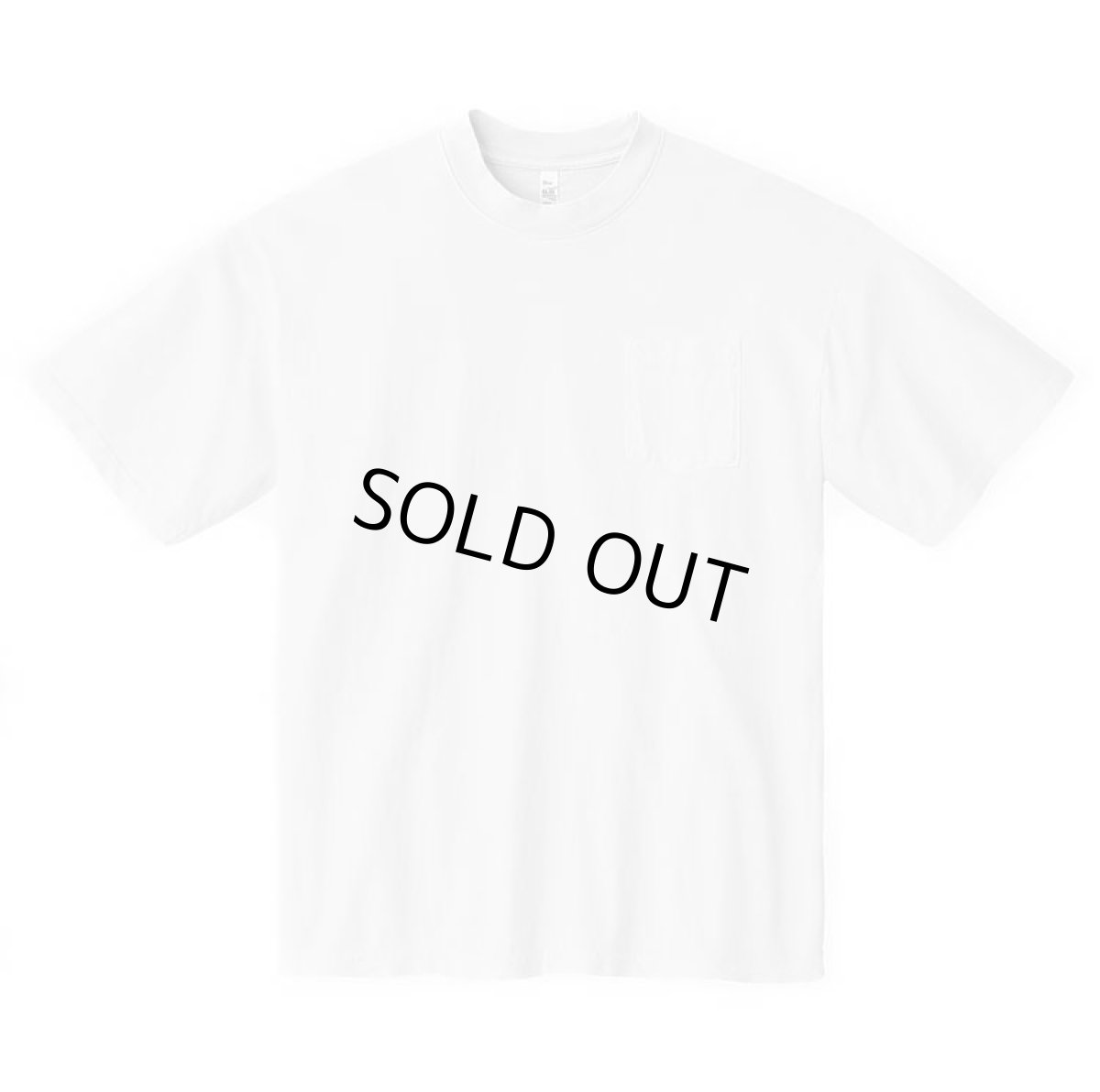 画像1: Los Angeles Apparel Garment Dye 6.5oz S/S Pocket Tee White ロサンゼルス アパレル (1)