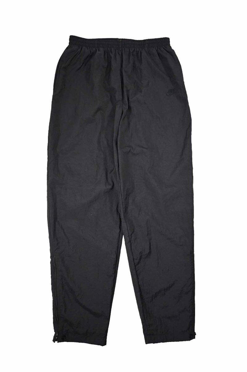 画像1: Deadstock Nike Nylon Track Pants Black (1)
