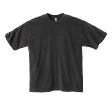 画像1: Los Angeles Apparel Garment Dye 6.5oz S/S Tee Vintage Black ロサンゼルス アパレル (1)