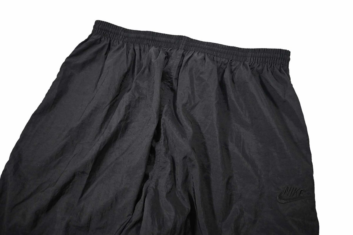 画像2: Deadstock Nike Nylon Track Pants Black (2)