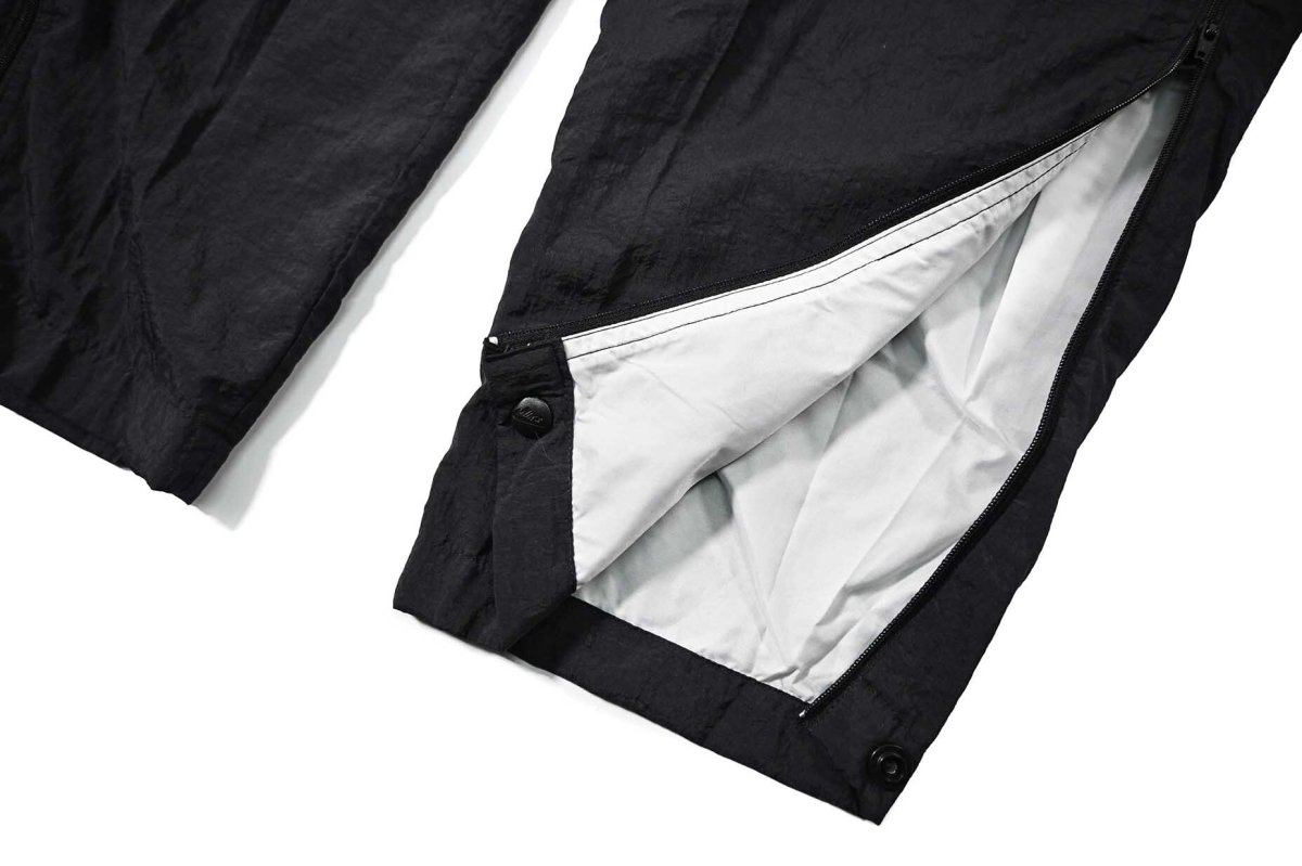 画像3: Deadstock Nike Nylon Track Pants Black (3)