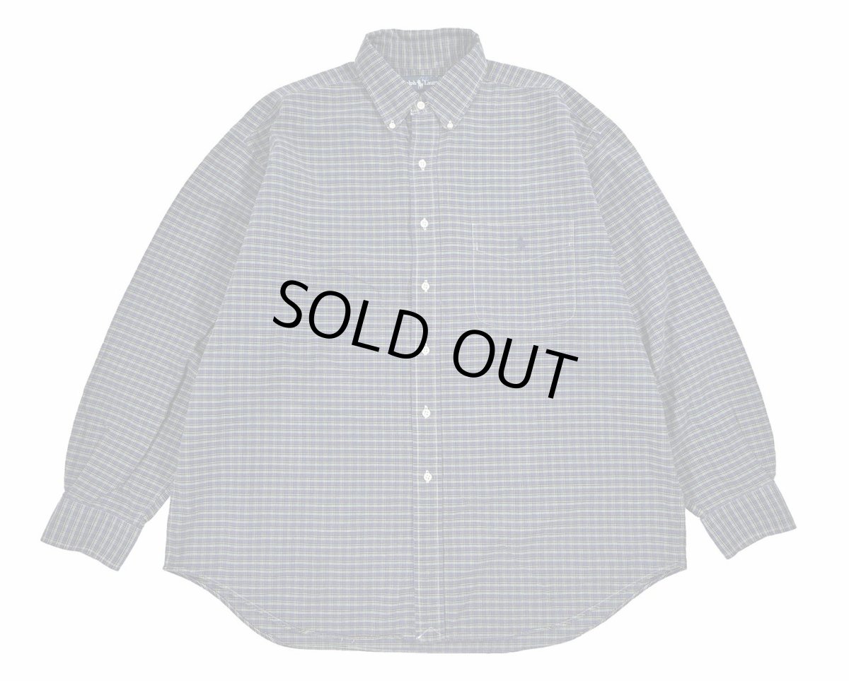 画像1: Used Ralph Lauren B/D Shirt "Big Shirt" (1)