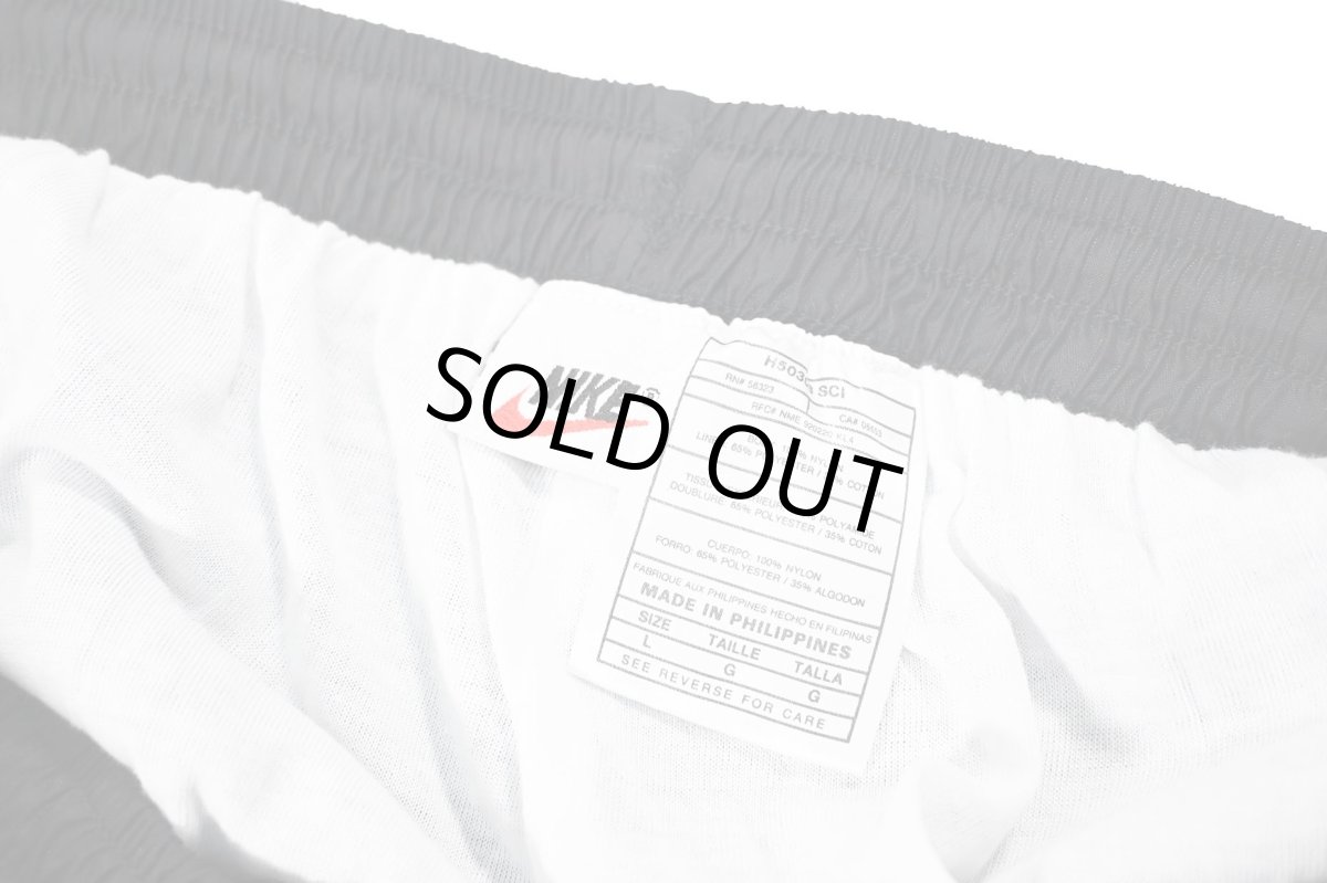 画像6: Deadstock Nike Nylon Track Pants Black (6)