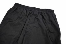 画像2: Deadstock Nike Nylon Track Pants Black (2)