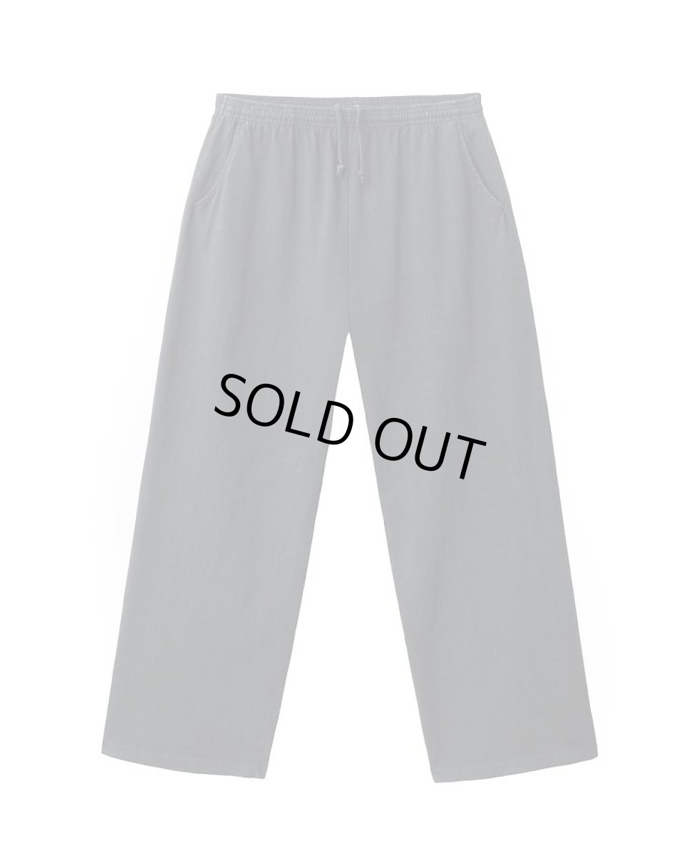 画像1: Los Angeles Apparel 8.5oz Wide Leg Jersey Pants Dolphin Blue ロサンゼルス アパレル (1)