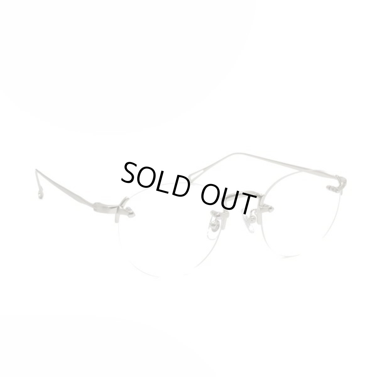 画像1: NEW. GOBER C-1B Blasted Silver(Clear Lens) (1)