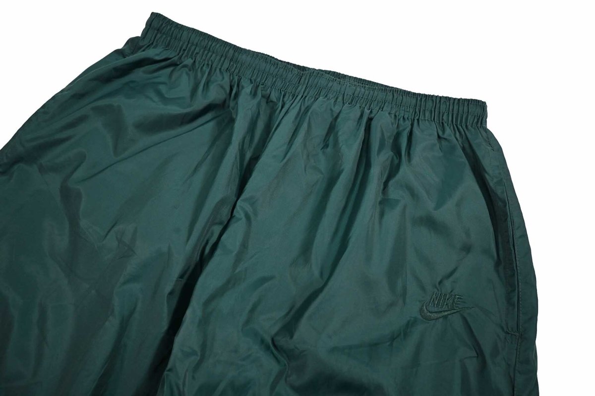 画像2: Deadstock Nike Nylon Track Pants Green (2)