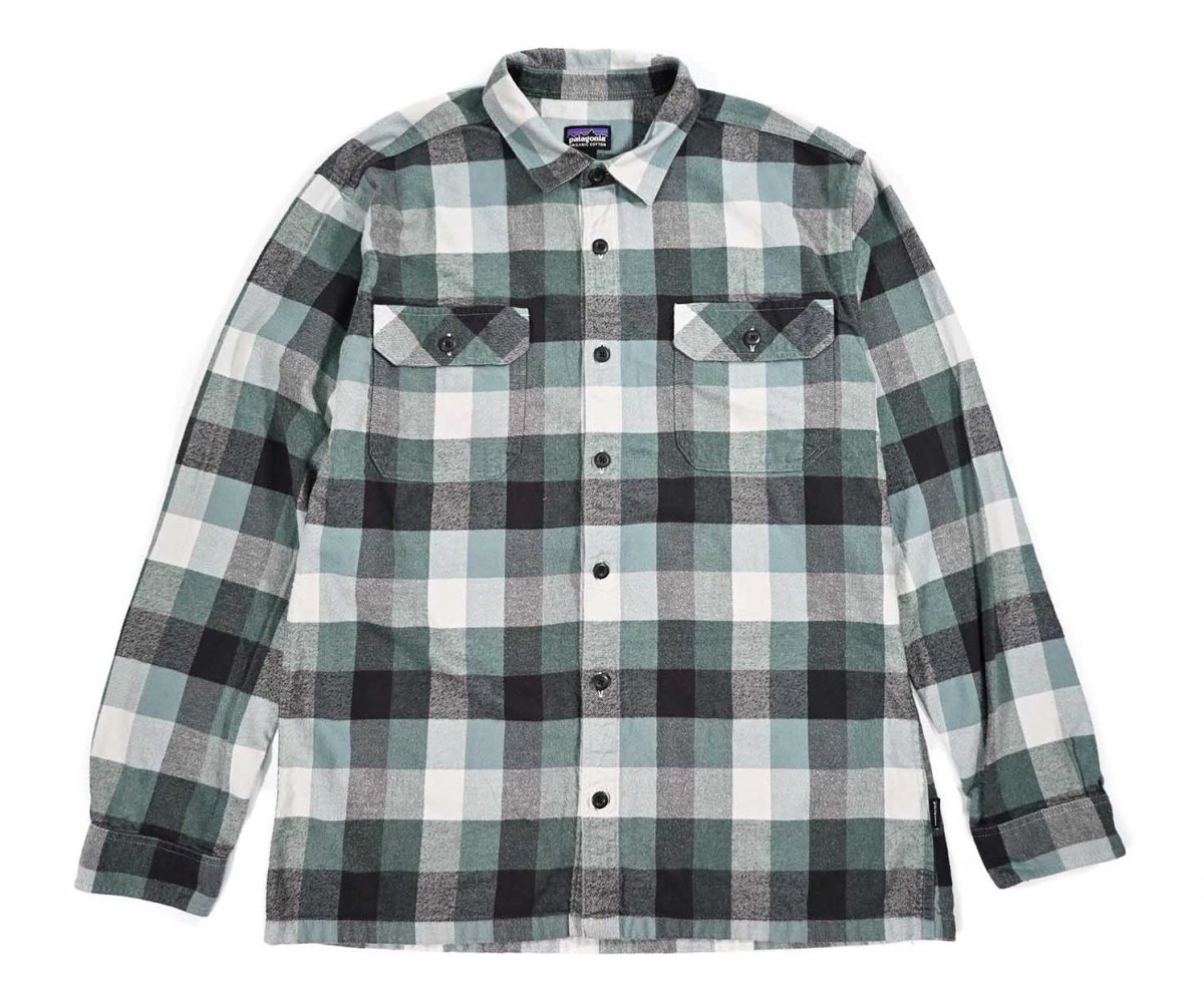 画像1: Used patagonia Midweight Fjord Flannel Shirt パタゴニア (1)