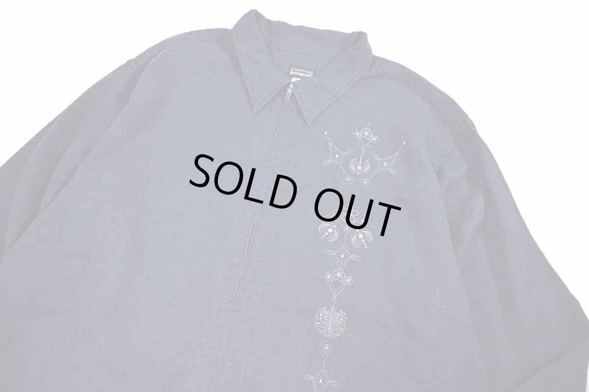 画像2: 04' Used patagonia Rhythm Shirt パタゴニア (2)