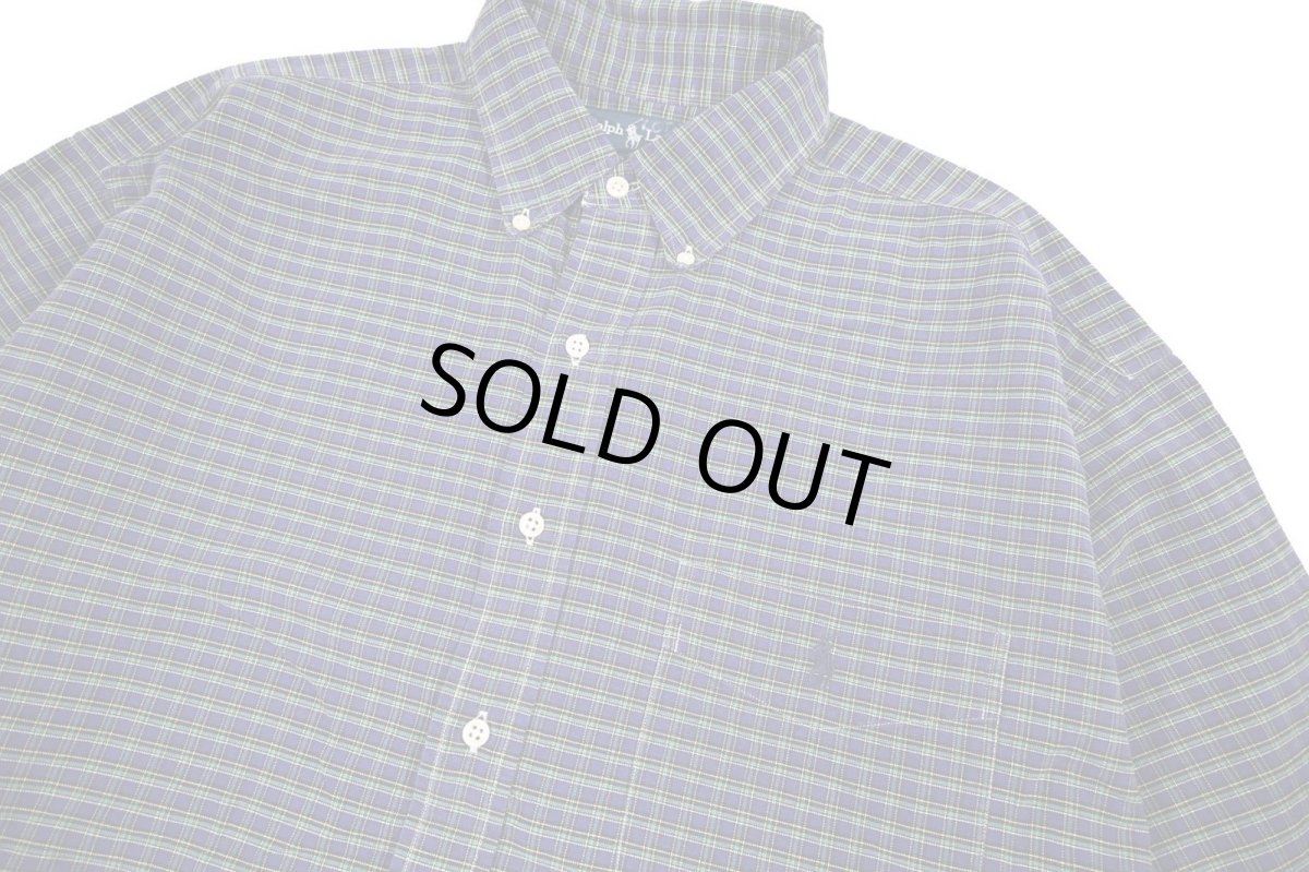 画像2: Used Ralph Lauren B/D Shirt "Big Shirt" (2)