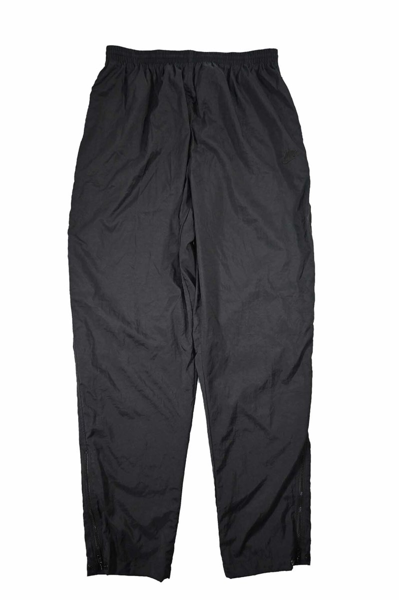 画像1: Deadstock Nike Nylon Track Pants Black (1)