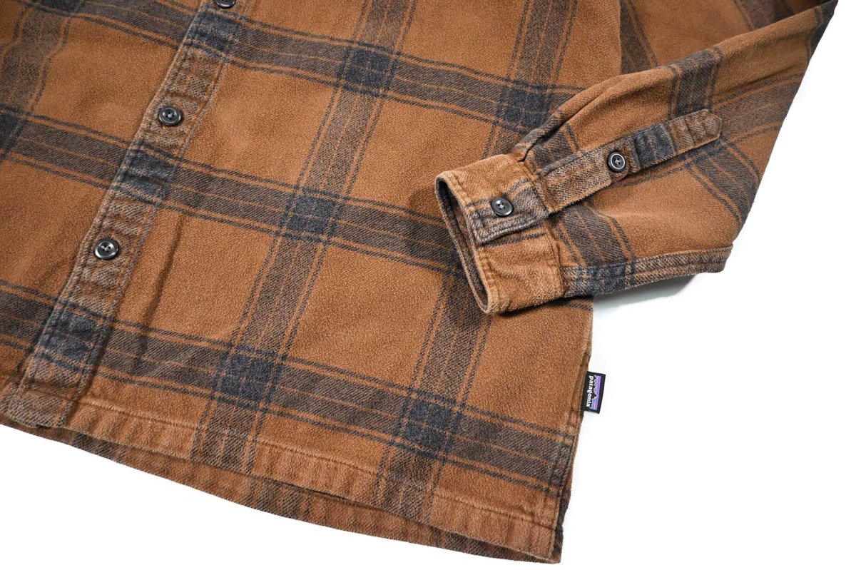 画像3: Used patagonia Fjord Flannel Shirt パタゴニア (3)
