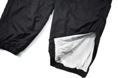 画像3: Deadstock Nike Nylon Track Pants Black (3)