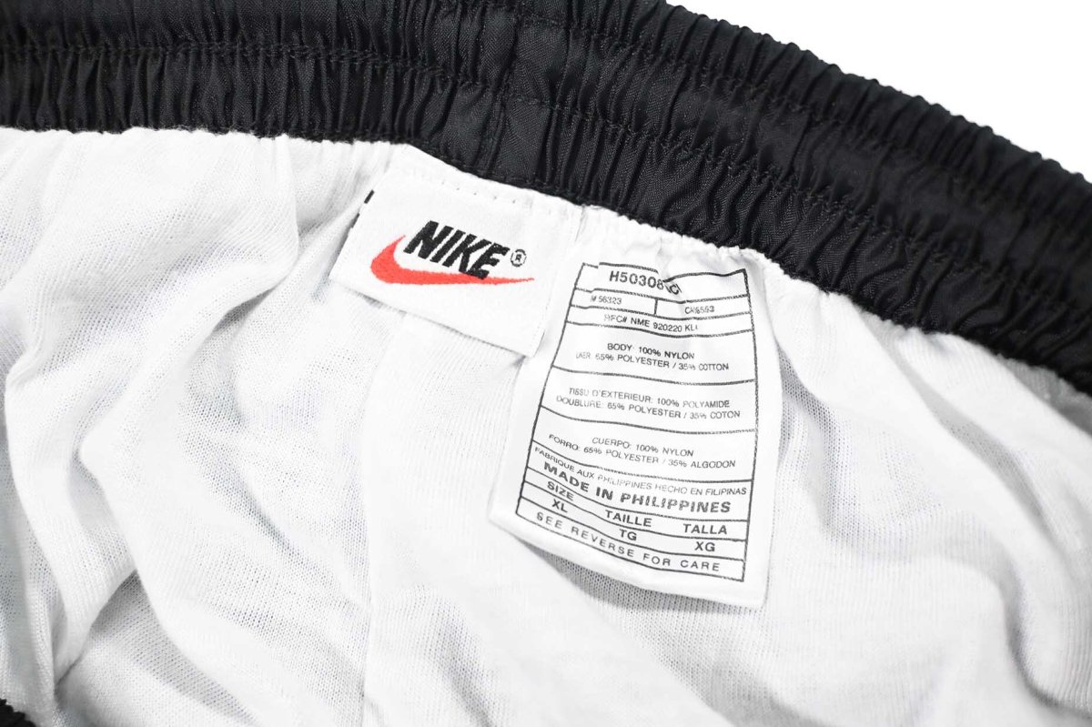 画像6: Deadstock Nike Nylon Track Pants Black (6)