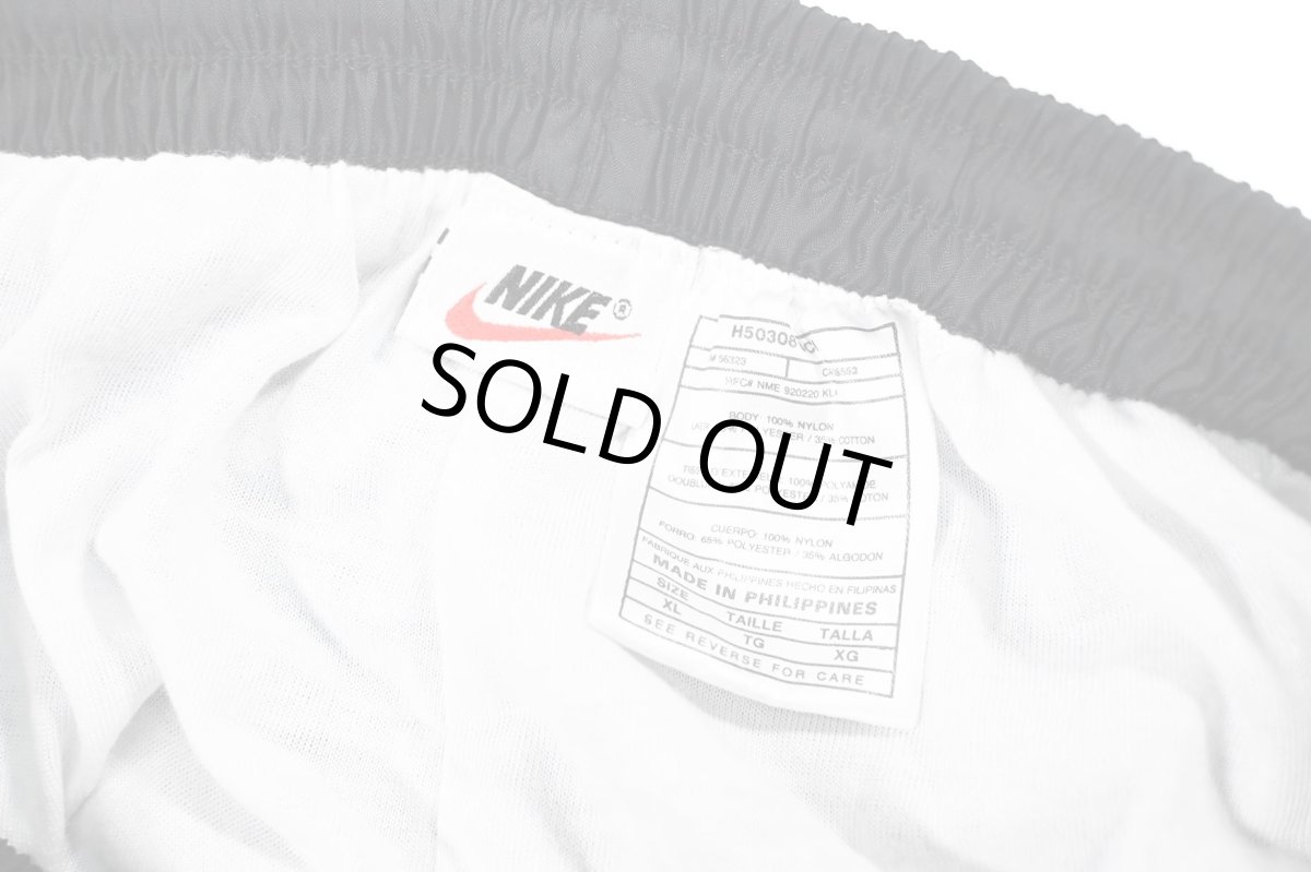 画像6: Deadstock Nike Nylon Track Pants Black (6)