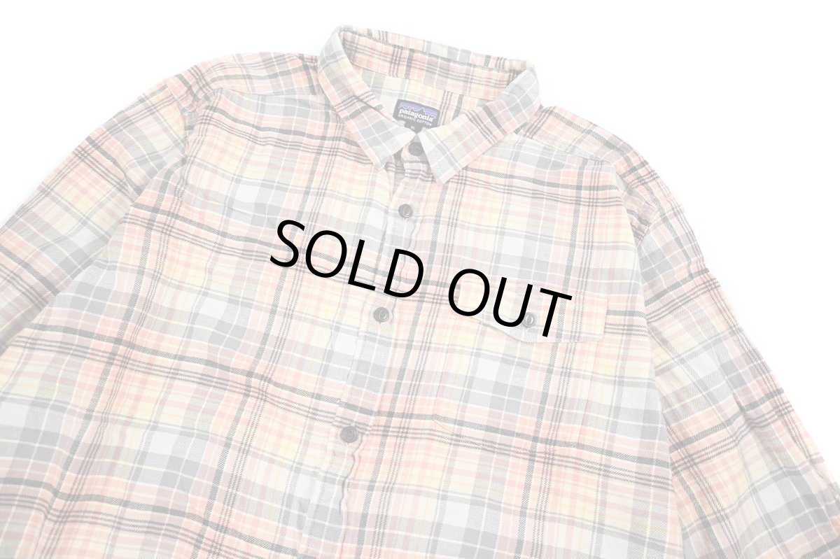 画像2: Used patagonia Lightweight Fjord Flannel Shirt パタゴニア (2)