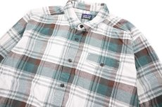 画像2: Used patagonia Lightweight Fjord Flannel Shirt パタゴニア (2)
