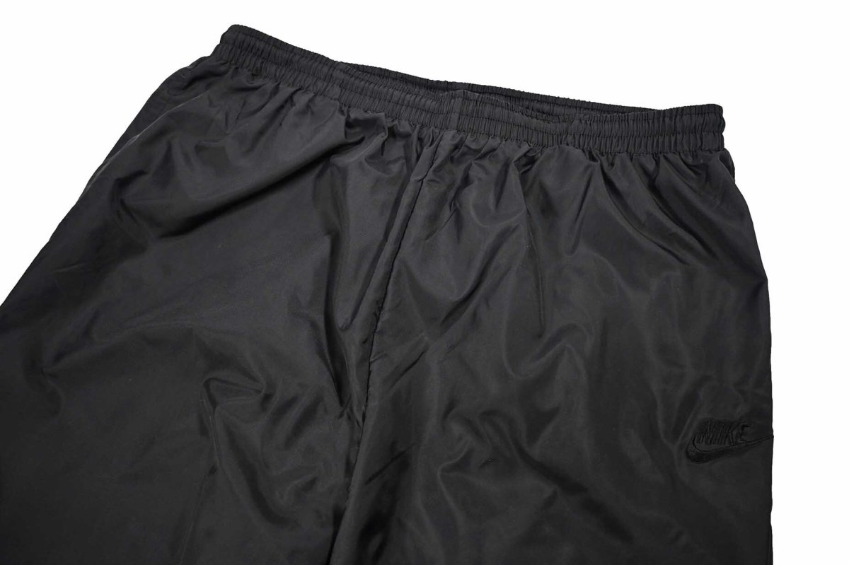 画像2: Deadstock Nike Nylon Track Pants Black (2)