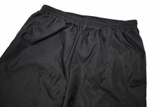 画像2: Deadstock Nike Nylon Track Pants Black (2)