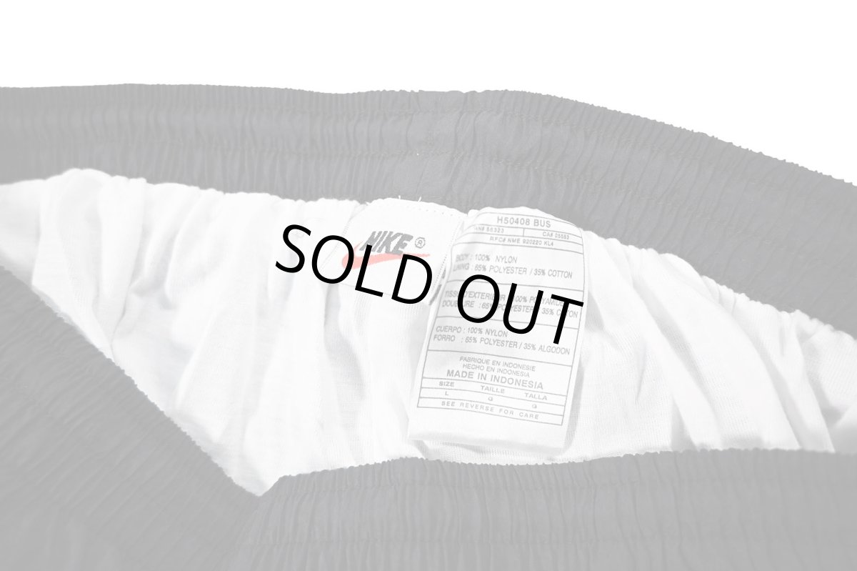 画像6: Deadstock Nike Nylon Track Pants Black (6)