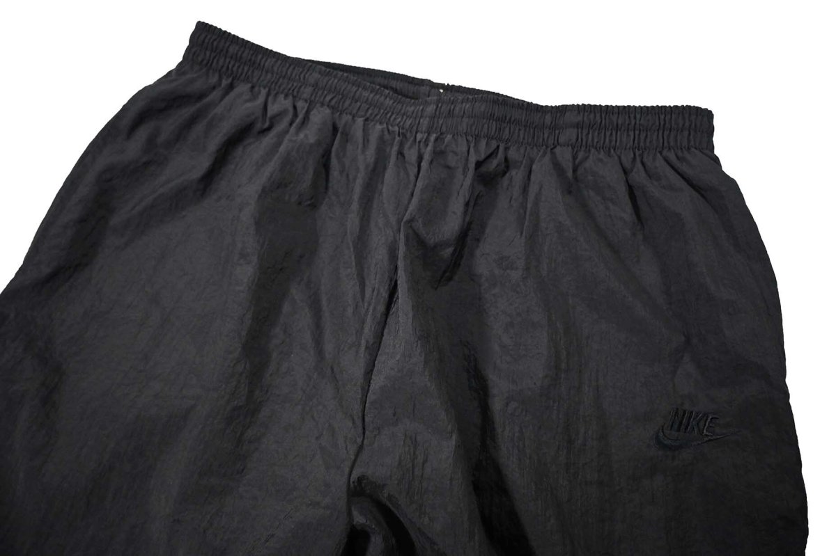 画像2: Deadstock Nike Nylon Track Pants Black (2)