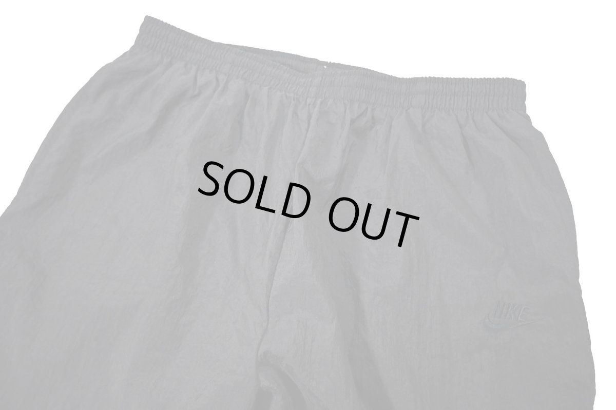 画像2: Deadstock Nike Nylon Track Pants Black (2)