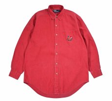 画像1: Used Polo Ralph Lauren Shirt Red (1)