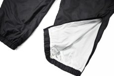 画像3: Deadstock Nike Nylon Track Pants Black (3)