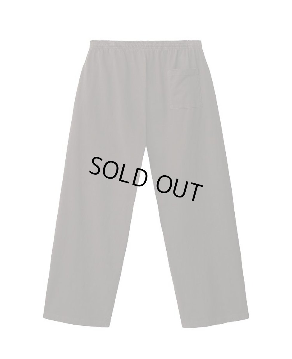 画像2: Los Angeles Apparel 8.5oz Wide Leg Jersey Pants Chocolate ロサンゼルス アパレル (2)