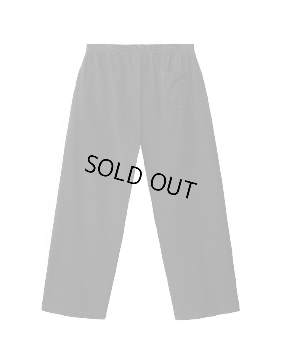 画像2: Los Angeles Apparel 8.5oz Wide Leg Jersey Pants Black ロサンゼルス アパレル (2)