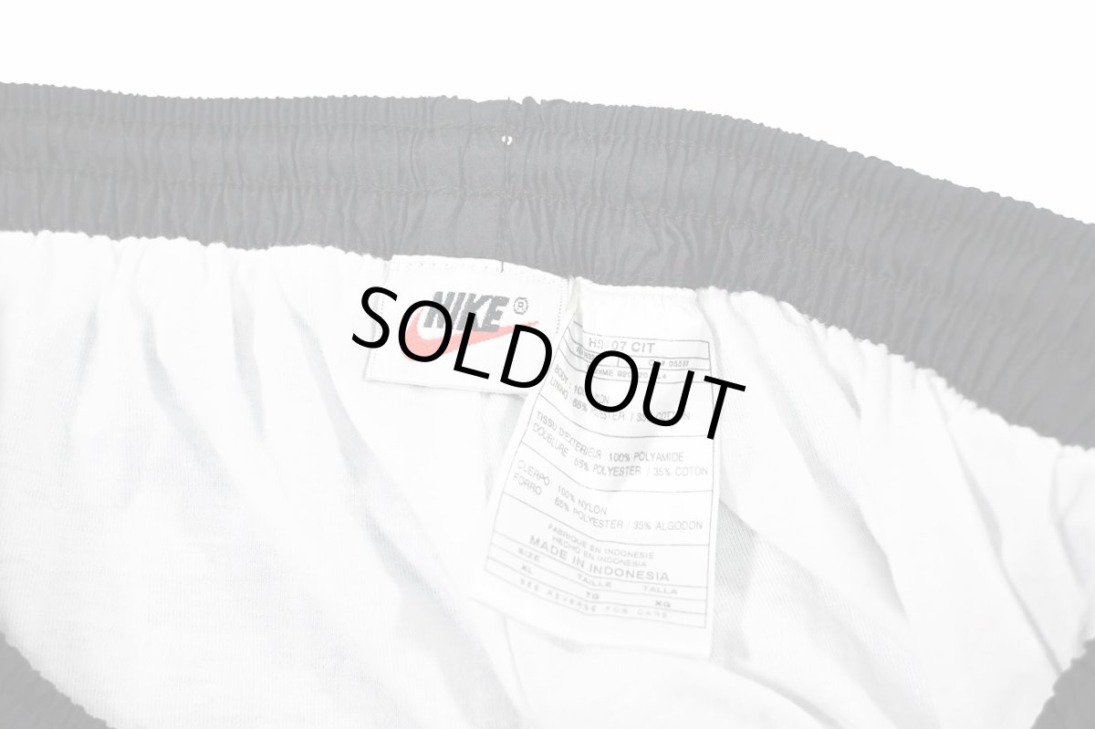 画像6: Deadstock Nike Nylon Track Pants Black (6)