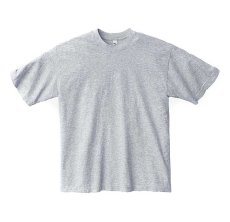 画像1: Los Angeles Apparel Garment Dye 6.5oz S/S Tee Ash ロサンゼルス アパレル (1)
