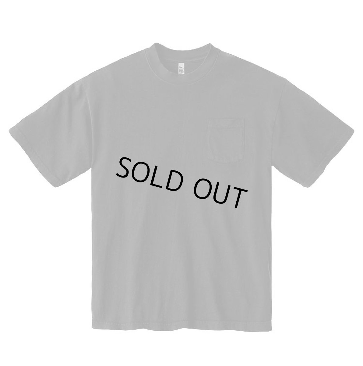 画像1: Los Angeles Apparel Garment Dye 6.5oz S/S Pocket Tee Black ロサンゼルス アパレル (1)