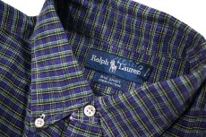 画像4: Used Ralph Lauren B/D Shirt "Big Shirt" (4)