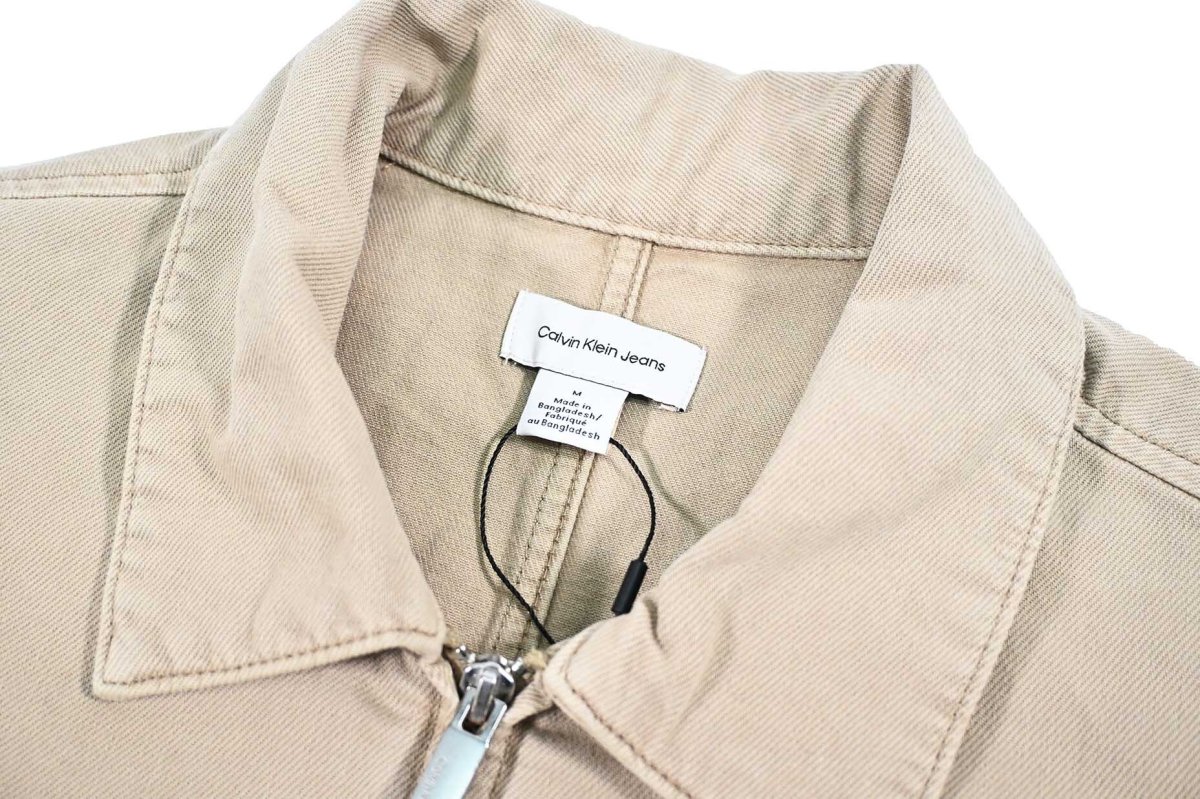 画像5: Calvin Klein Denim Work Jacket Sand カルバンクライン (5)