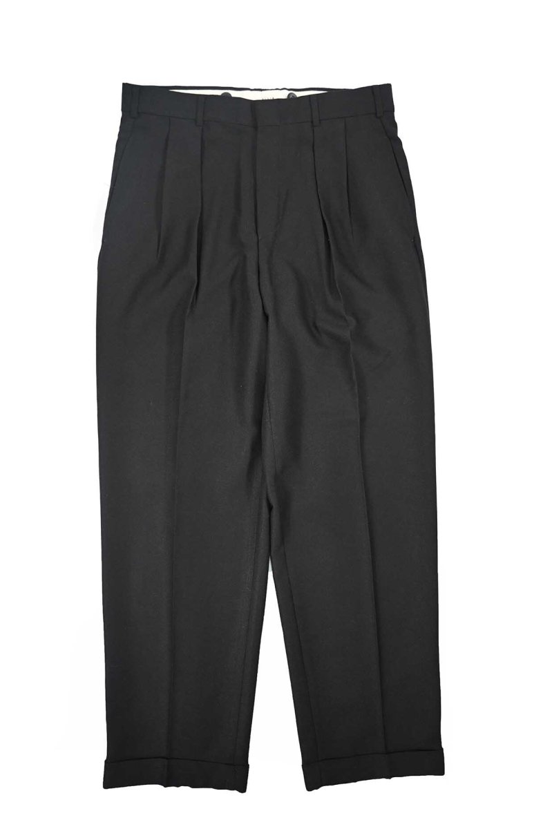 画像1: Used Perry Ellis Portfolio Polyester Pleated Slacks (1)