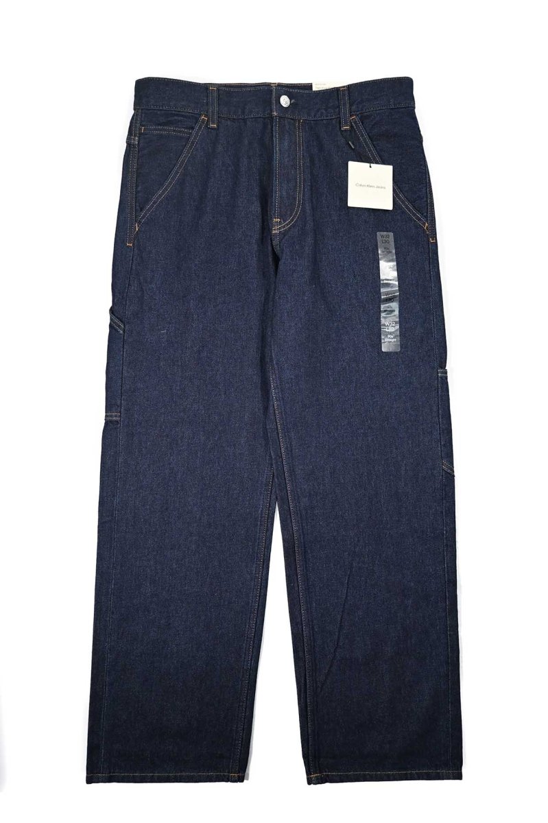 画像1: Calvin Klein Signature 90s Denim Carpenter Pants カルバンクライン (1)