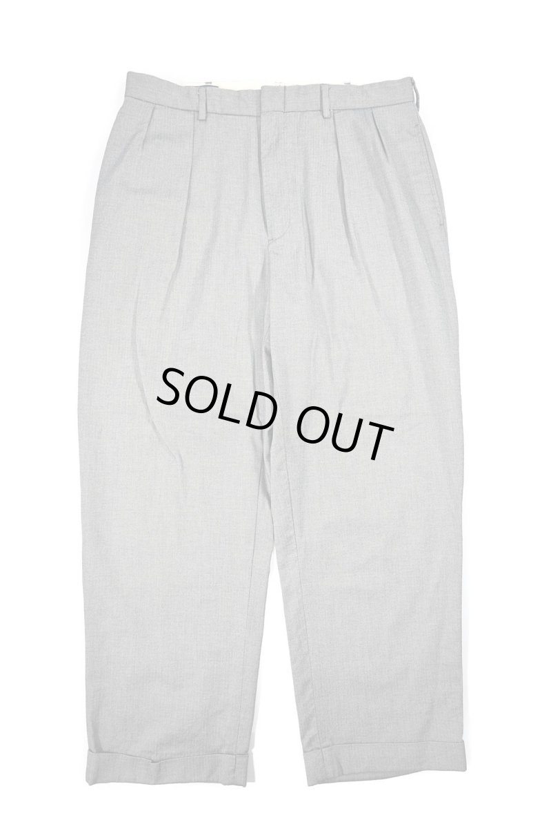 画像1: Used Polo Ralph Lauren Cotton Pleated Slacks (1)