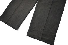 画像3: Used Haggar Polyester Pleated Slacks made in USA (3)