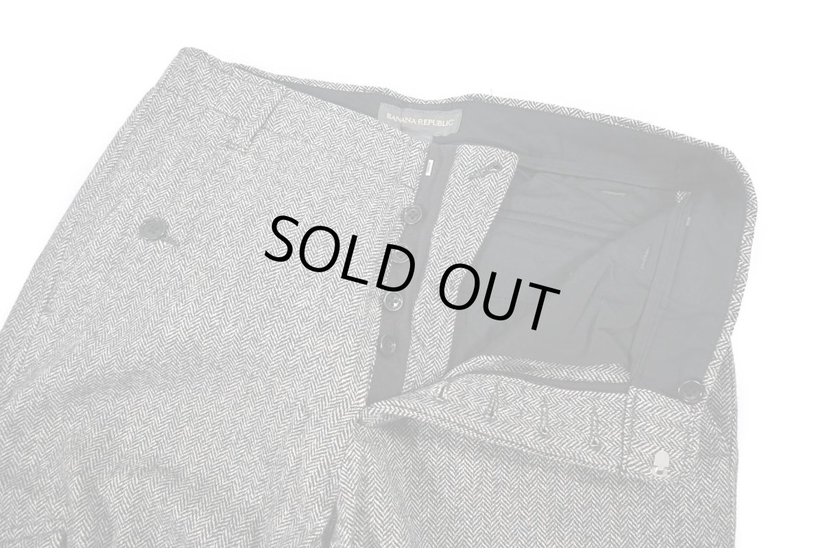 画像6: Used Banana Republic Wool Cargo Slacks (6)