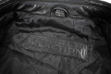 画像6: Used Kenneth Cole Reaction Leather Coat Black (6)