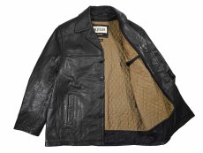 画像4: Used Wilsons M.Julian Leather Coat Black (4)