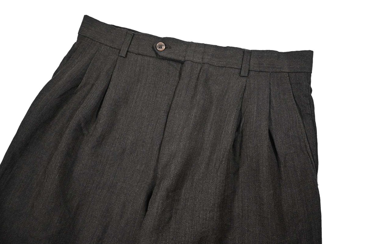 画像2: Used Burberry Pleated Slacks (2)
